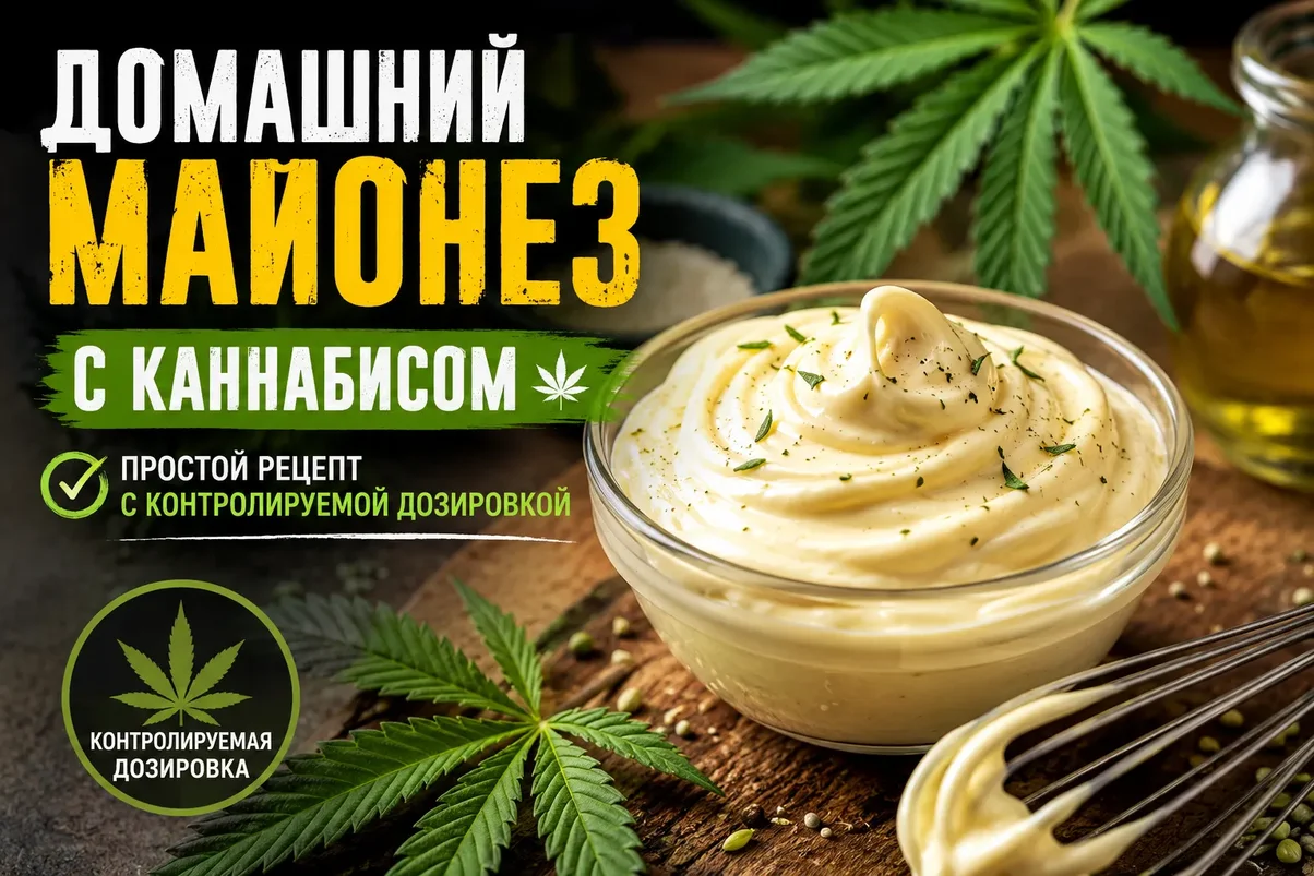 Домашний майонез с каннабисом.webp