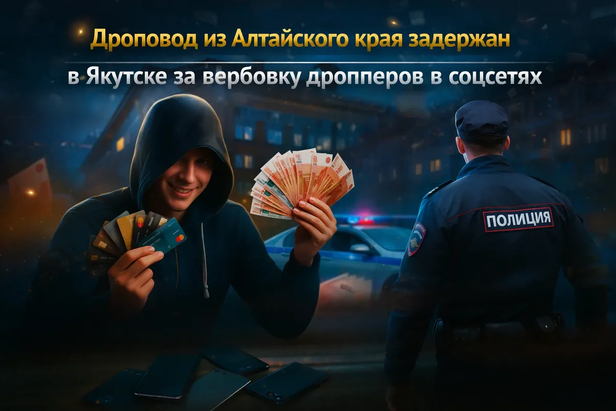 Дроповод задержан в Якутске.webp