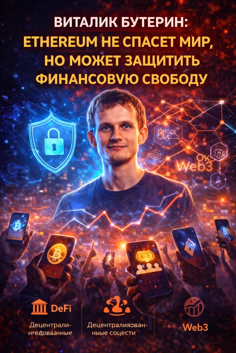 Ethereum не решит мировые проблемы, но защитит финансовую свободу.webp