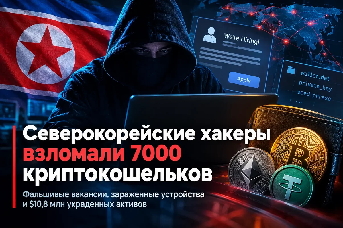 Северокорейские хакеры взломали 7000 криптокошельков.webp