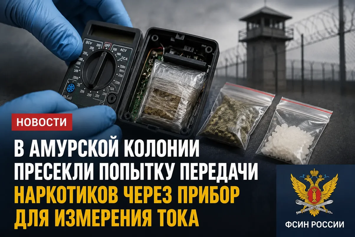 В колонию пытались пронести наркотики в измерительном приборе.webp