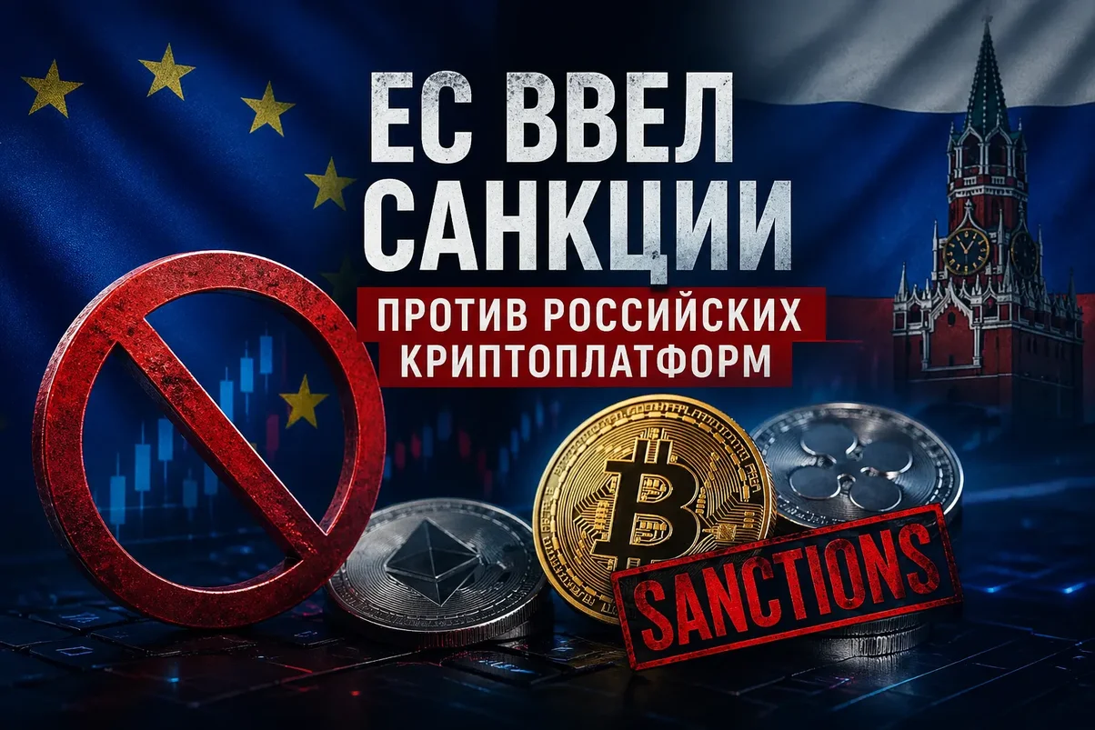 Евросоюз расширил санкции против российских криптовалютных платформ.webp